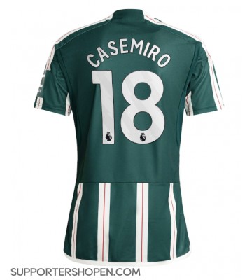Manchester United Casemiro #18 Borta Matchtröja 2023-24 Kortärmad